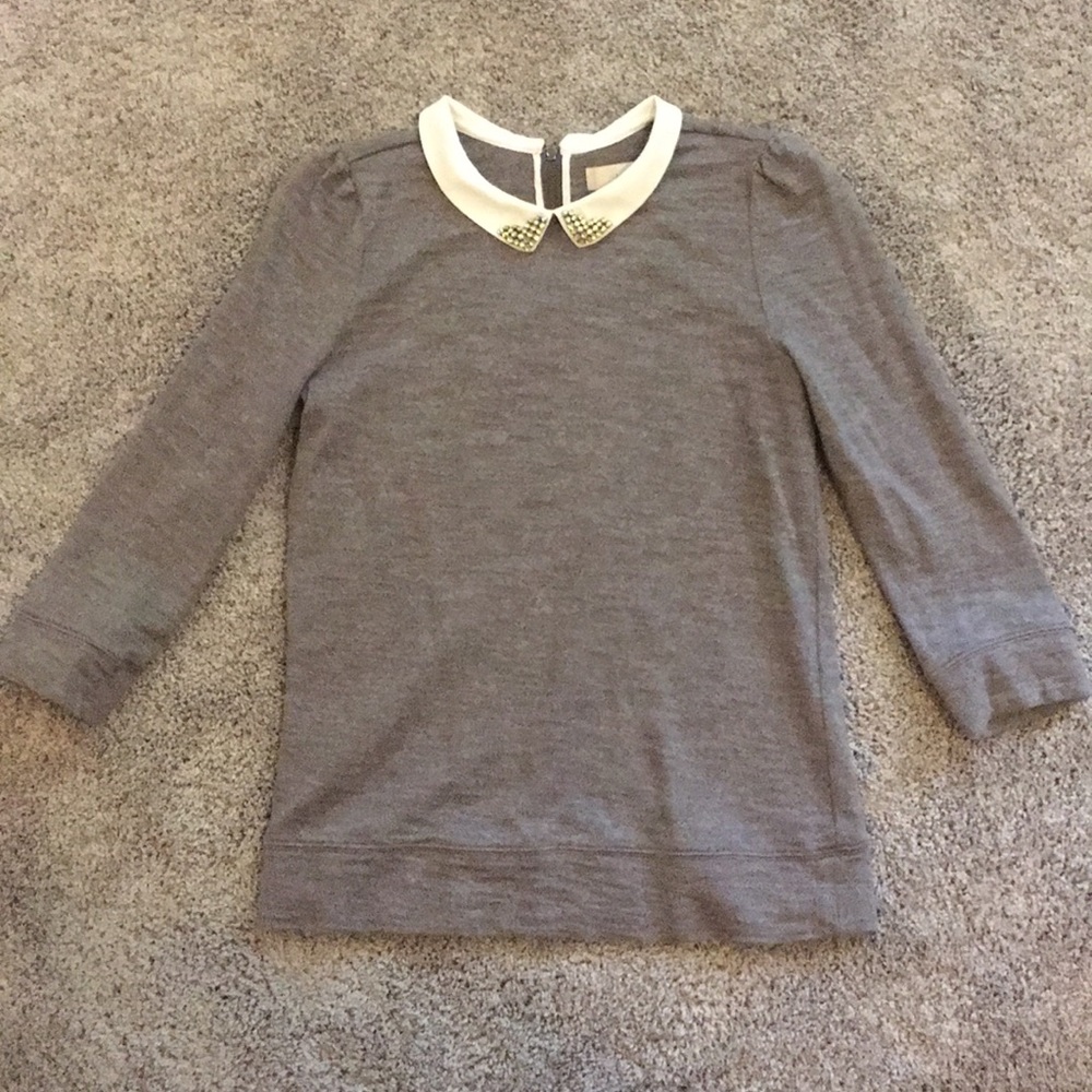 Peter Pan collar sweater